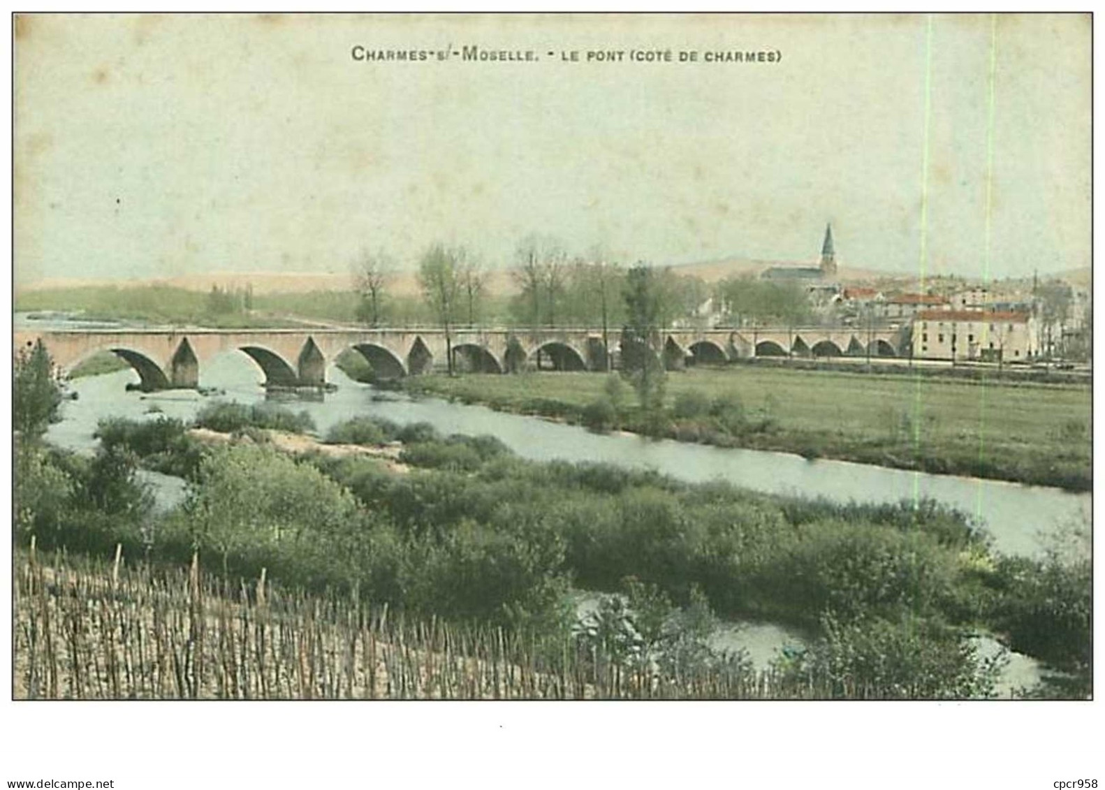 88.CHARMES.n°4696.LE PONT (COTE DE CHARMES) - Charmes