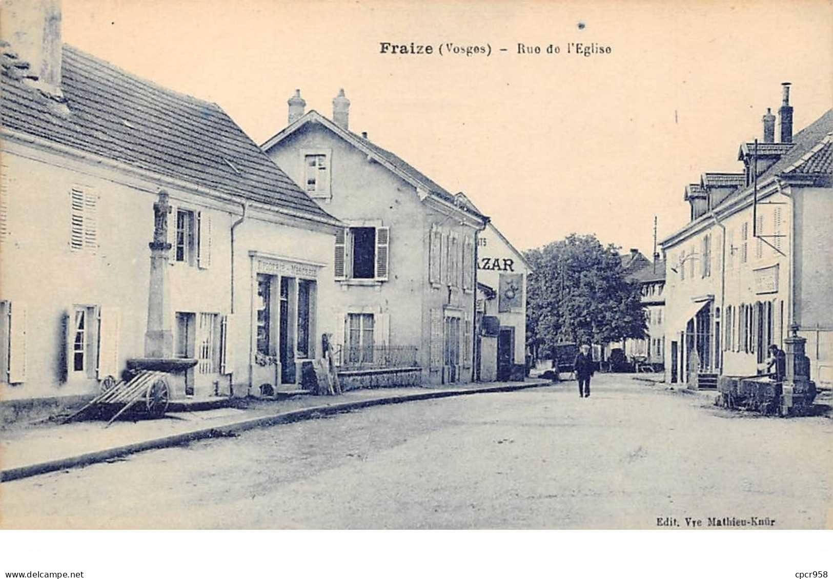 88. N°54079.FRAIZE.rue De L'eglise - Fraize