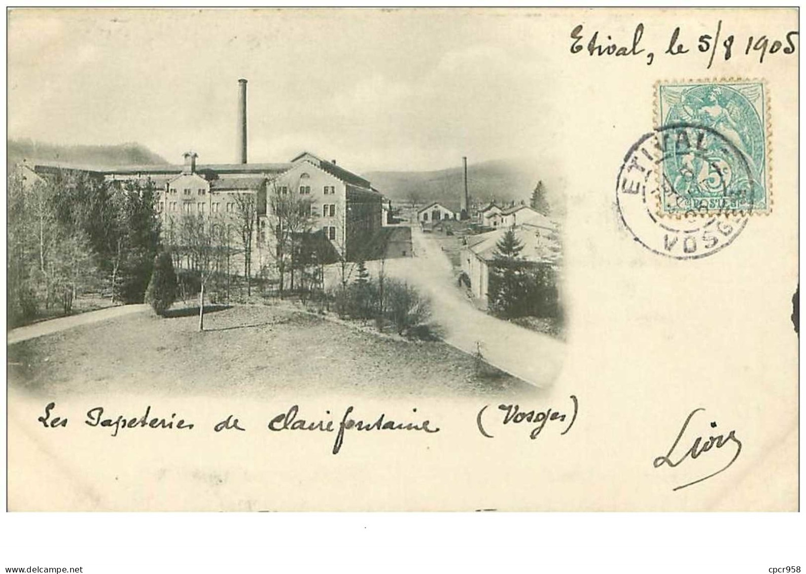 88 .n°39352 . Etival.les Papeteries De Clairefontaine - Etival Clairefontaine