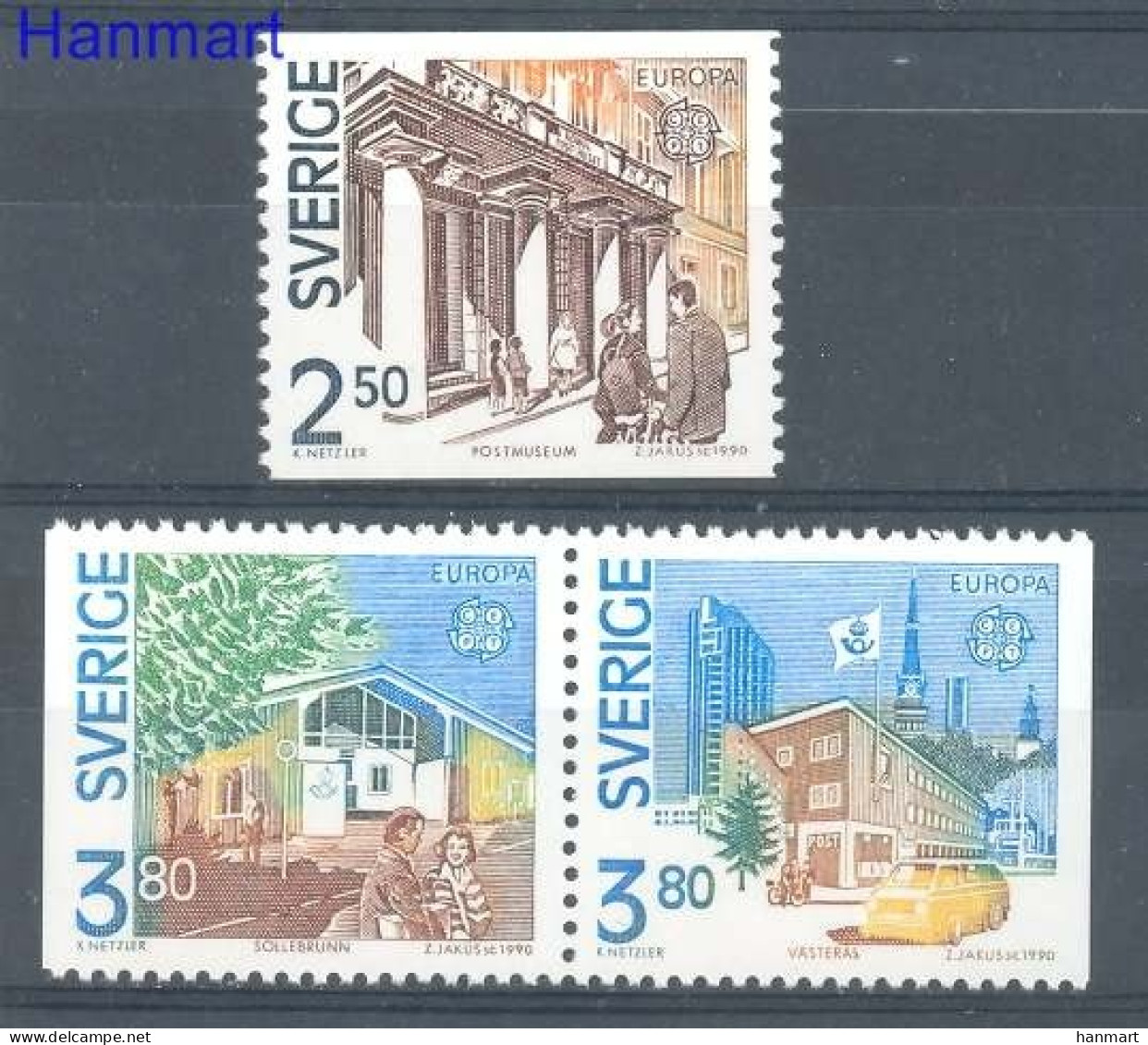 Sweden 1990 Mi 1589-1591 MNH  (ZE3 SWDpar1589-1591) - Autres & Non Classés