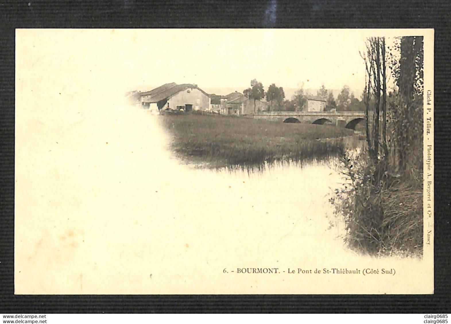 52 - BOURMONT - Le Pont Se Saint Thiebault (Côté Sud) - 1902 - Bourmont