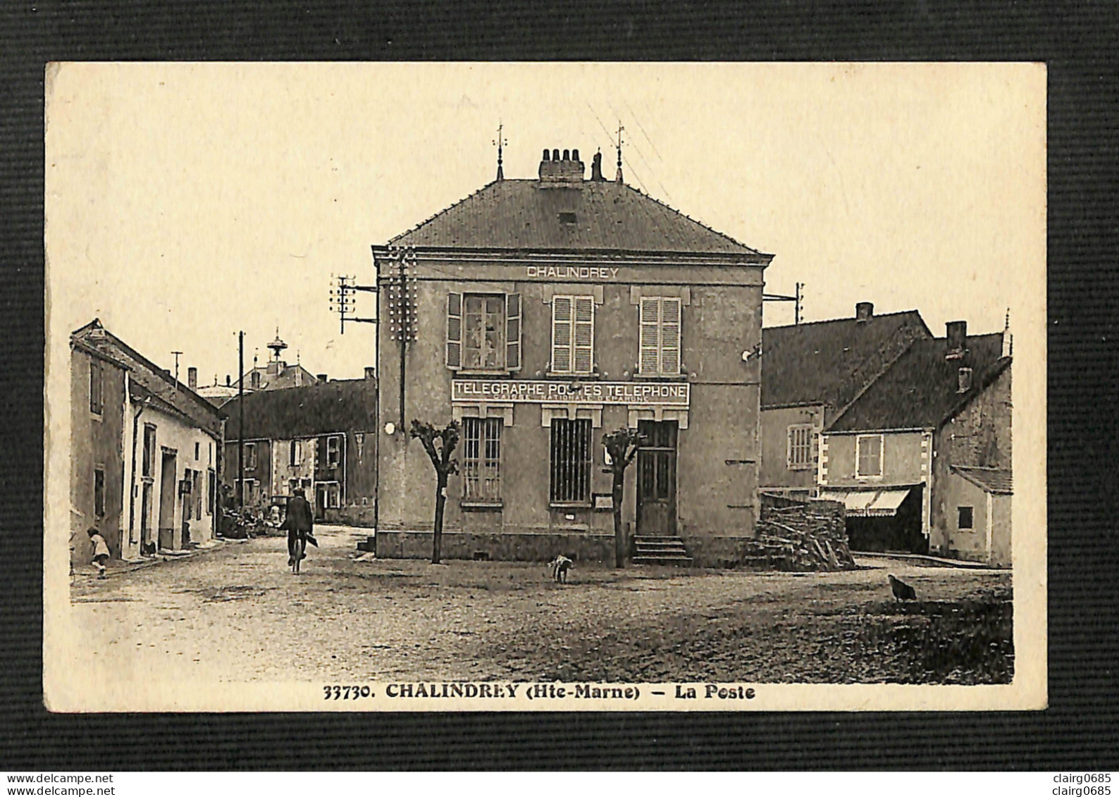 52 - CHALINDREY - La Poste - Chalindrey