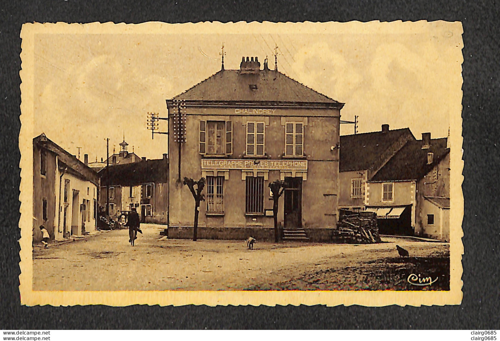 52 - CHALINDREY - La Poste - 1950 - Chalindrey