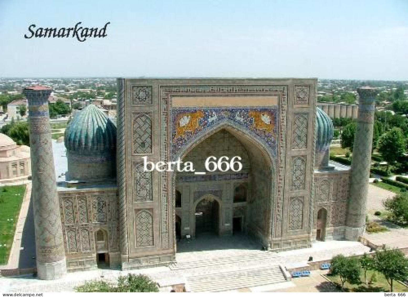 Uzbekistan Samarkand Bibi-Khanym Mausoleum UNESCO New Postcard - Uzbekistán