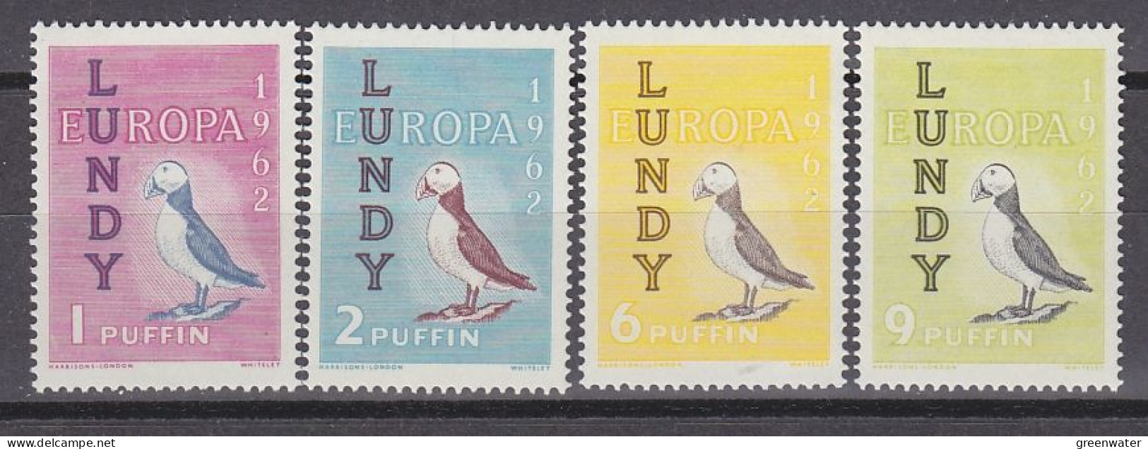 Europa Cept 1962 Lundy 4v British Locals ** Mnh (59295) - 1962