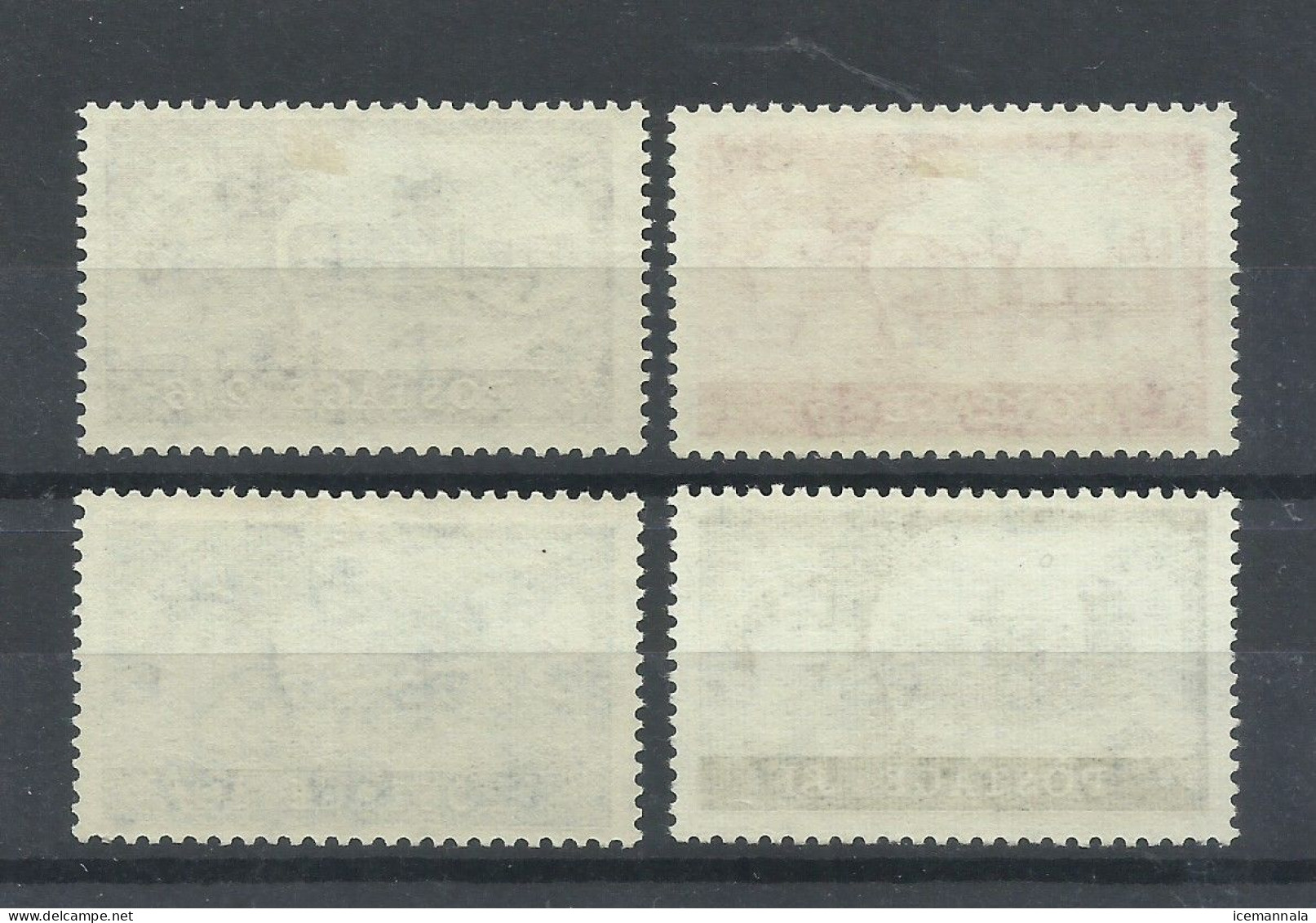 GRAN BRETAÑA  YVERT  351/54   (CERTIFICADO  C.M.F.)   MH  * - Unused Stamps