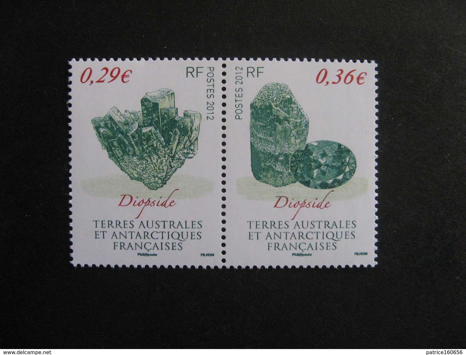 TAAF: TB Paire N° 602 Et N° 603, Neufs XX. - Unused Stamps