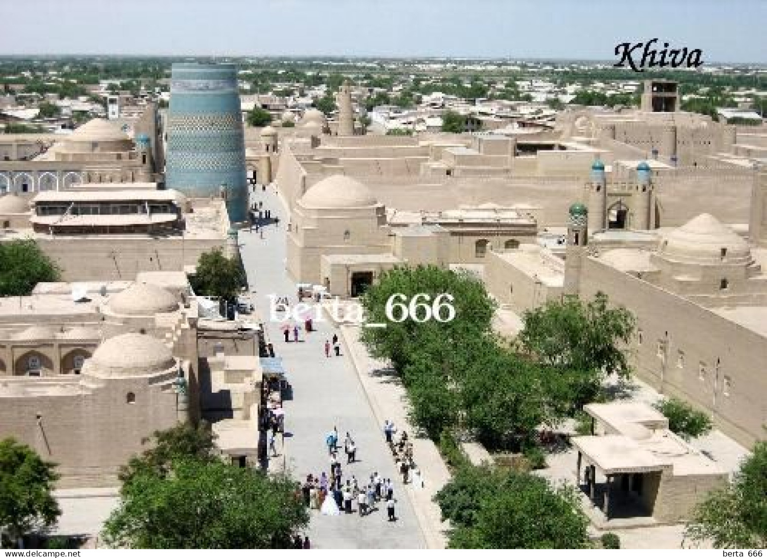 Uzbekistan Khiva Overview UNESCO New Postcard - Usbekistan