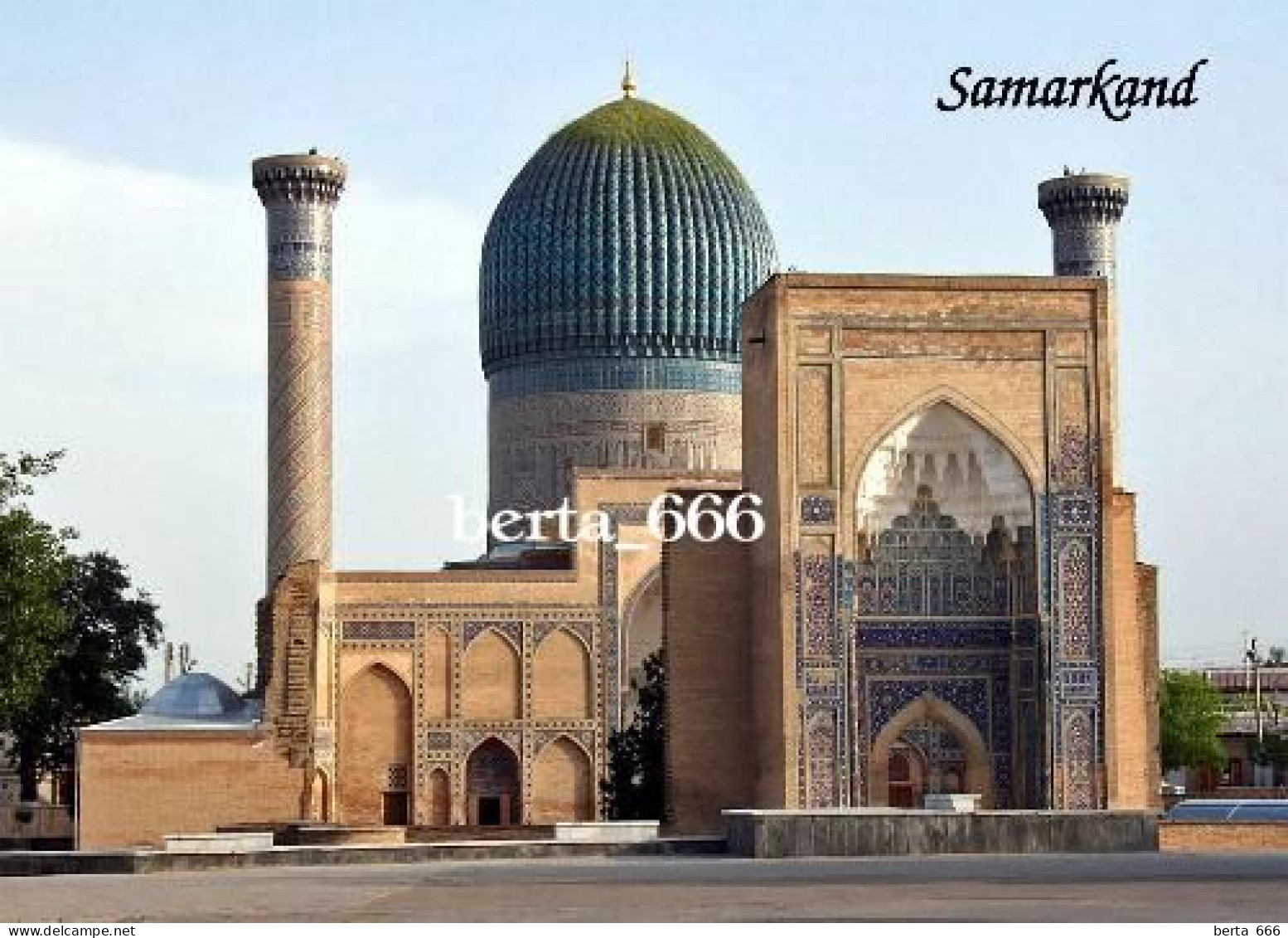 Uzbekistan Samarkand Bibi-Khanym Mosque UNESCO New Postcard - Uzbekistán
