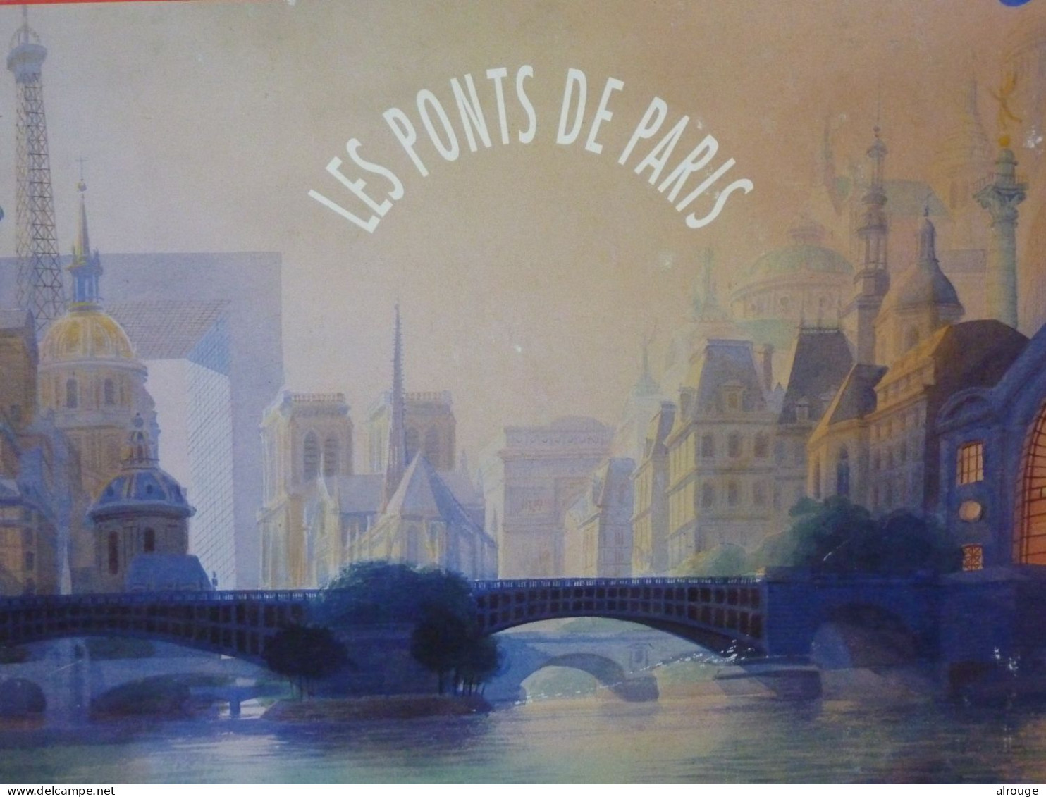 Les Ponts De Paris, 1991, Illustré Des Vues De Paris De Jean Pattou Et Description Des 35 Ponts - Paris