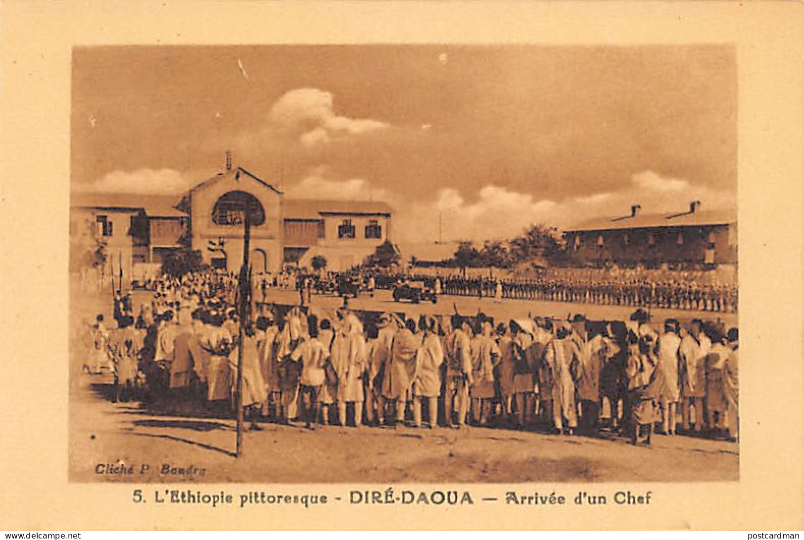 Ethiopia - DIRE DAWA - Arrival Of A Leader - Publ. Printing Works Of The Dire Dawa Catholic Mission - Photographer P. Ba - Etiopia