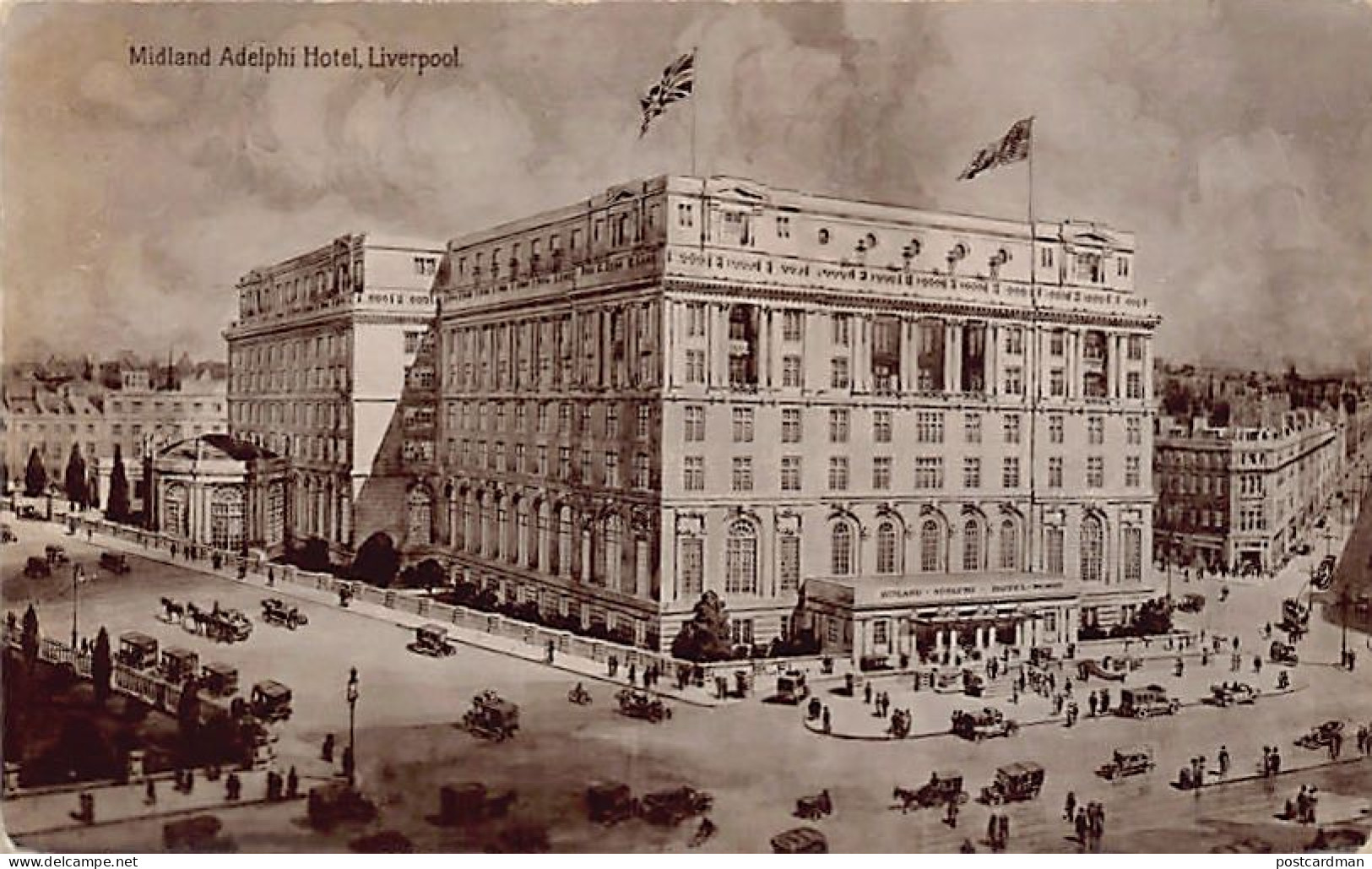 England - LIVERPOOL - Midland Adelphi Hotel - Liverpool