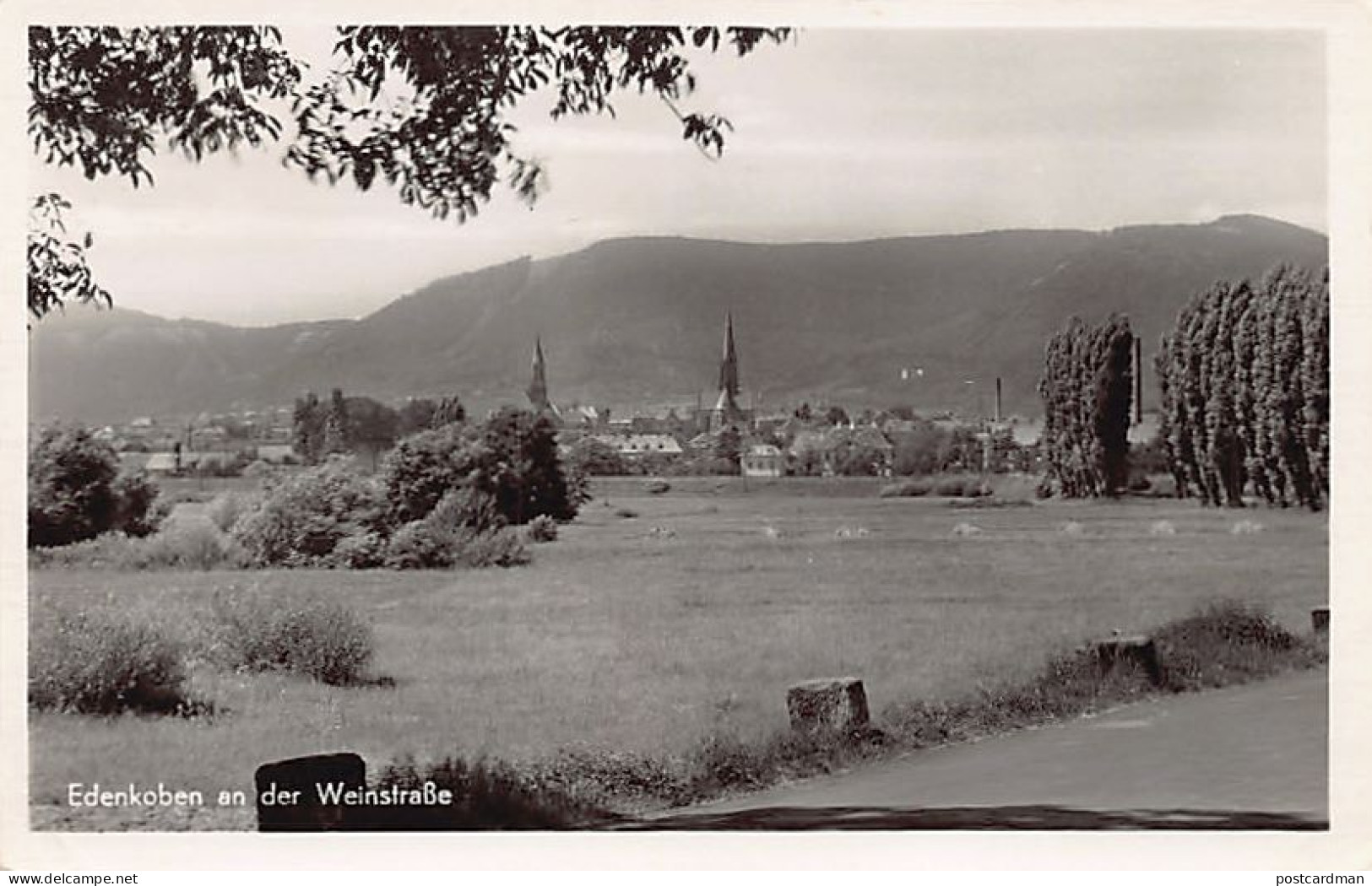 Deutschland - EDENKOBEN - Totalansicht - Edenkoben