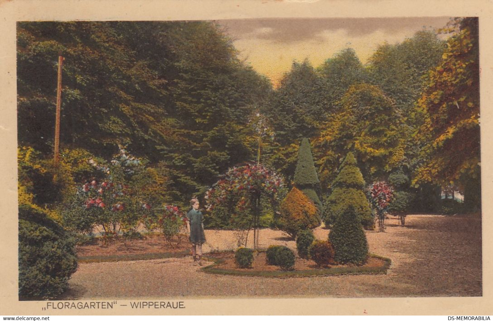 Wipperaue - Floragarten , Besitzer Otto Evertz 1924 - Solingen