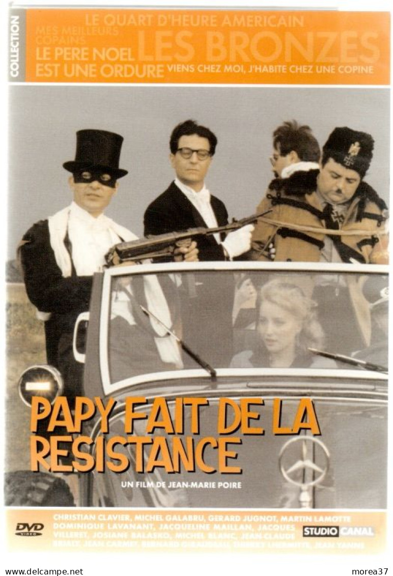 PAPY FAIT DE LA RESISTANCE Avec GERARD JUGNOT , CLAVIER , GALABRU, LAMOTTE Etc...   (C46) - Comédie