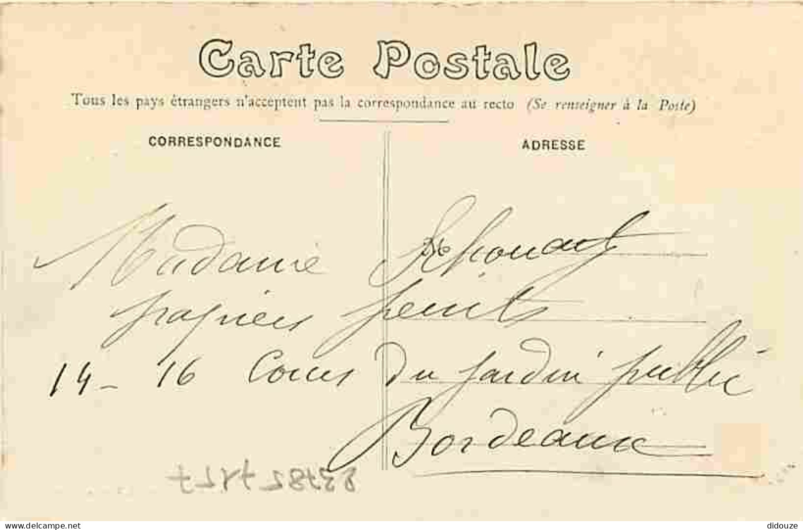 33 - Langon - Vue Générale Sur Les Bords De La Garonne - Oblitération Ronde De 1908 - CPA - Voir Scans Recto-Verso - Langon