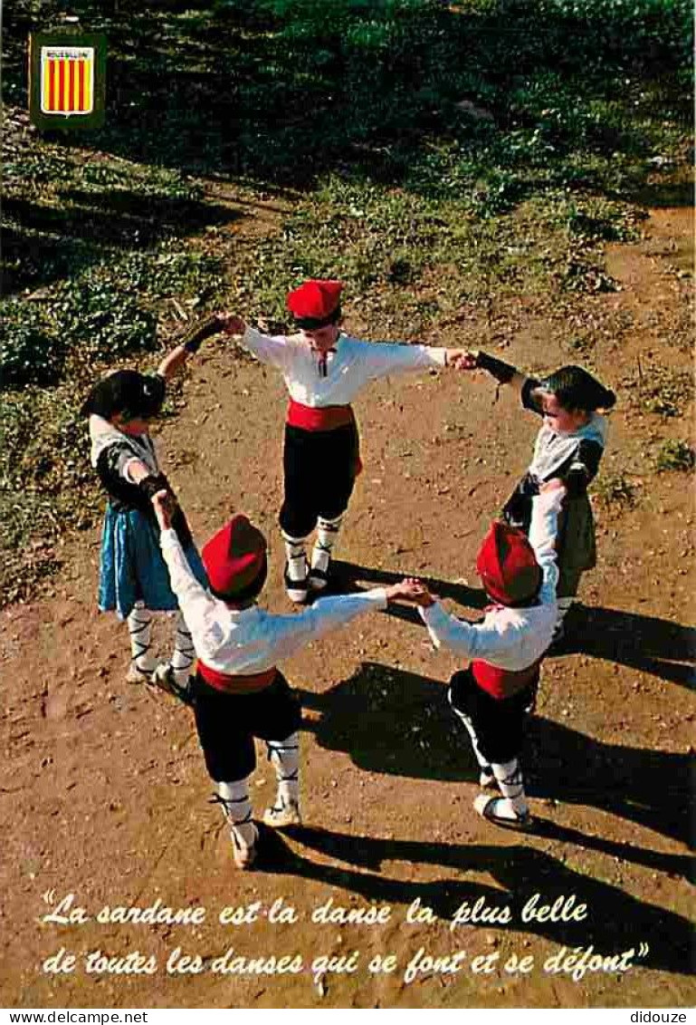 Folklore - Danses - Pays Catalan - Roussillon - La Sardane - Voir Scans Recto Verso - Danses