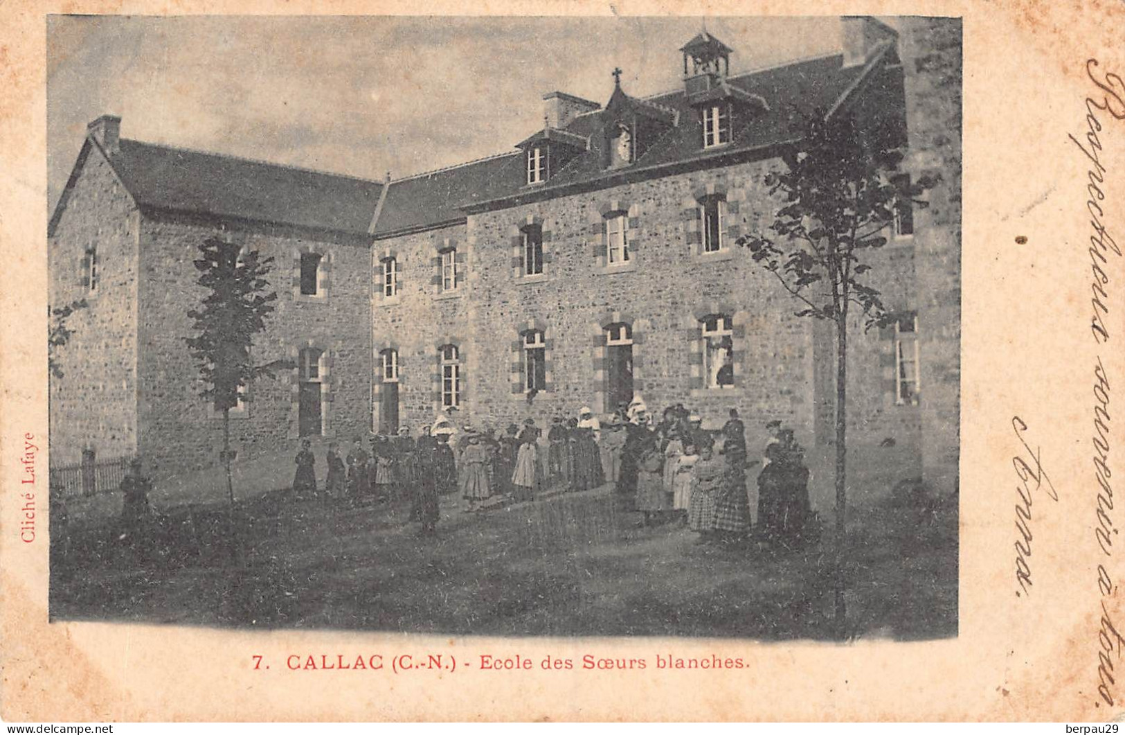 CALLAC - Ecole Des Soeurs Blanches - Callac