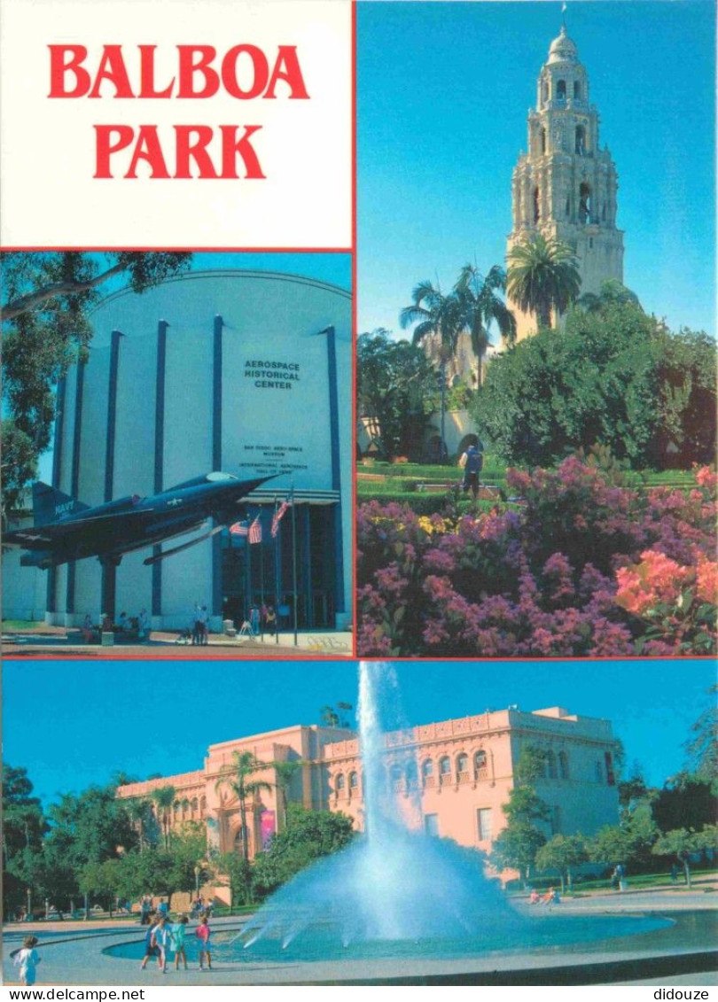 Etats Unis - San Diego - Balboa Park - Multivues - Etat De Californie - California State - CPM - Carte Neuve - Voir Scan - San Diego