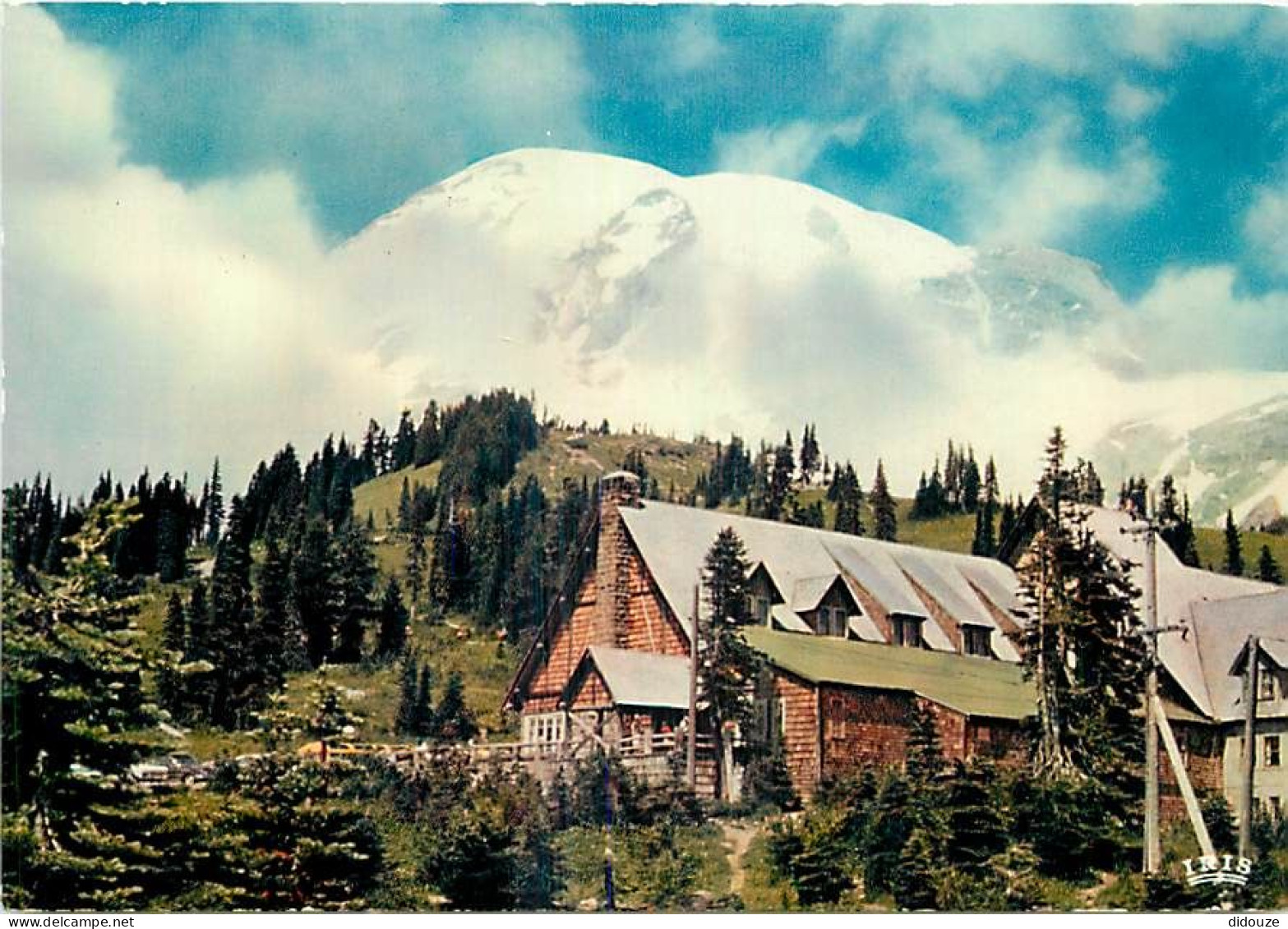 Etats Unis - Le Mont Rainier - Etat De Washington - Washington State - CPM - Carte Neuve - Voir Scans Recto-Verso - Autres & Non Classés