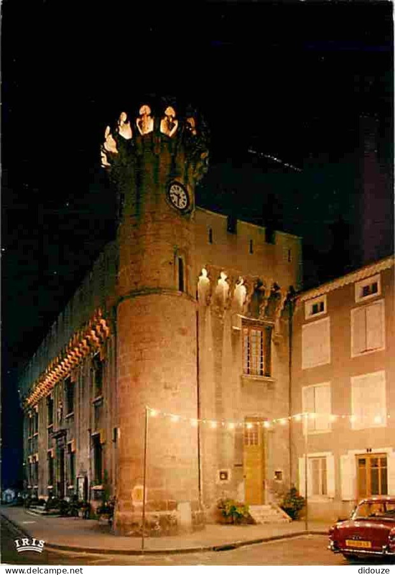 43 - Yssingeaux - L'Hôtel De Ville Illuminé - Automobiles - Vue De Nuit - CPM - Voir Scans Recto-Verso - Yssingeaux