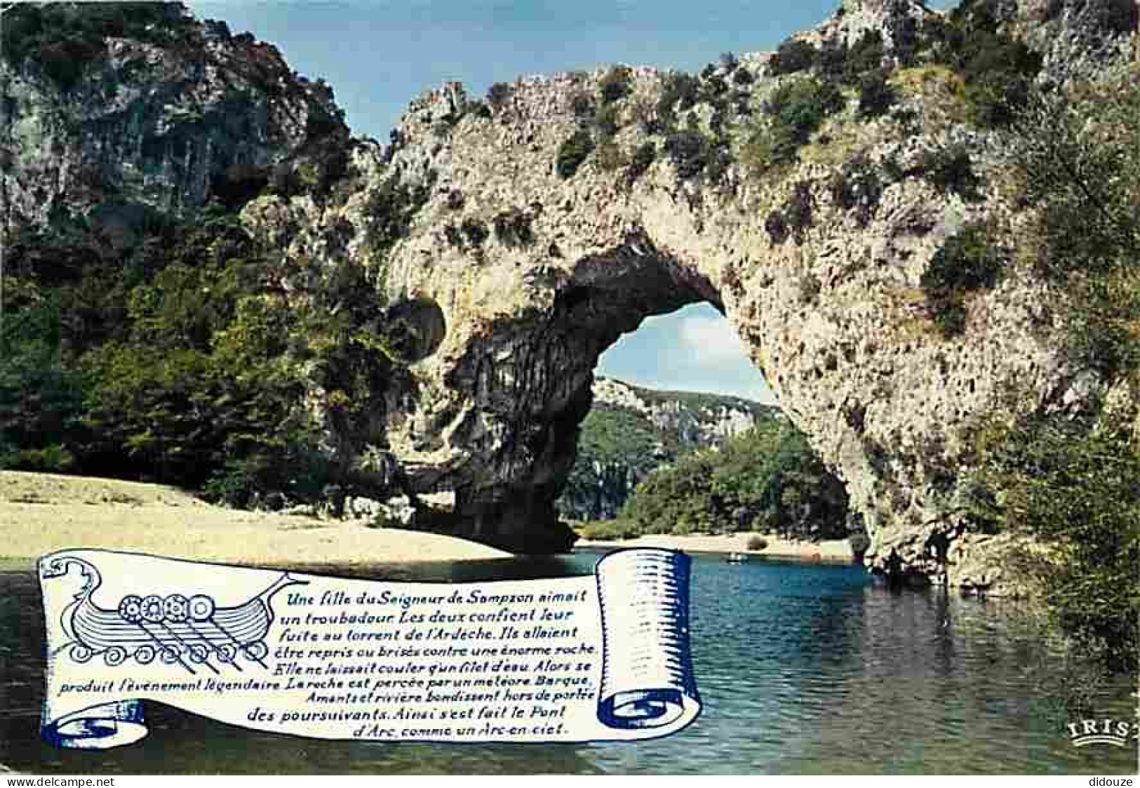 07 - Ardèche - Gorges De L'Ardèche - Le Pont D'Arc - Carte Neuve - CPM - Voir Scans Recto-Verso - Vallon Pont D'Arc