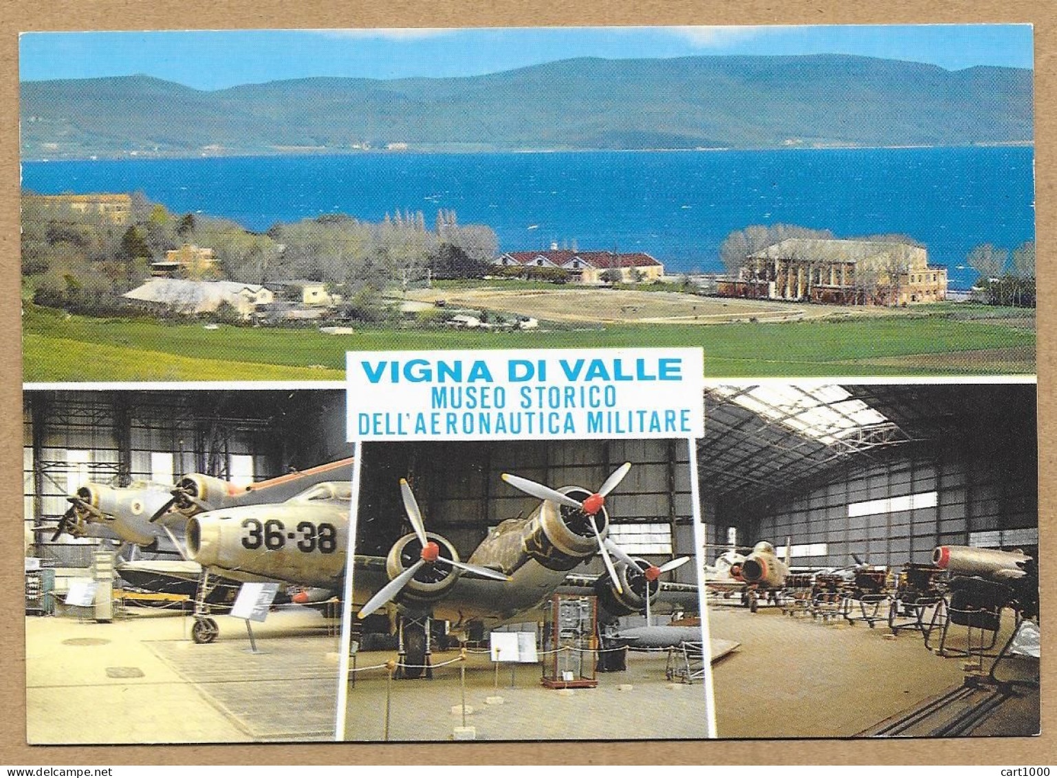 VIGNA DI VALLE MUSEO STORICO AERONAUTICA MILITARE N°H521 BRACCIANO - Aerodromi