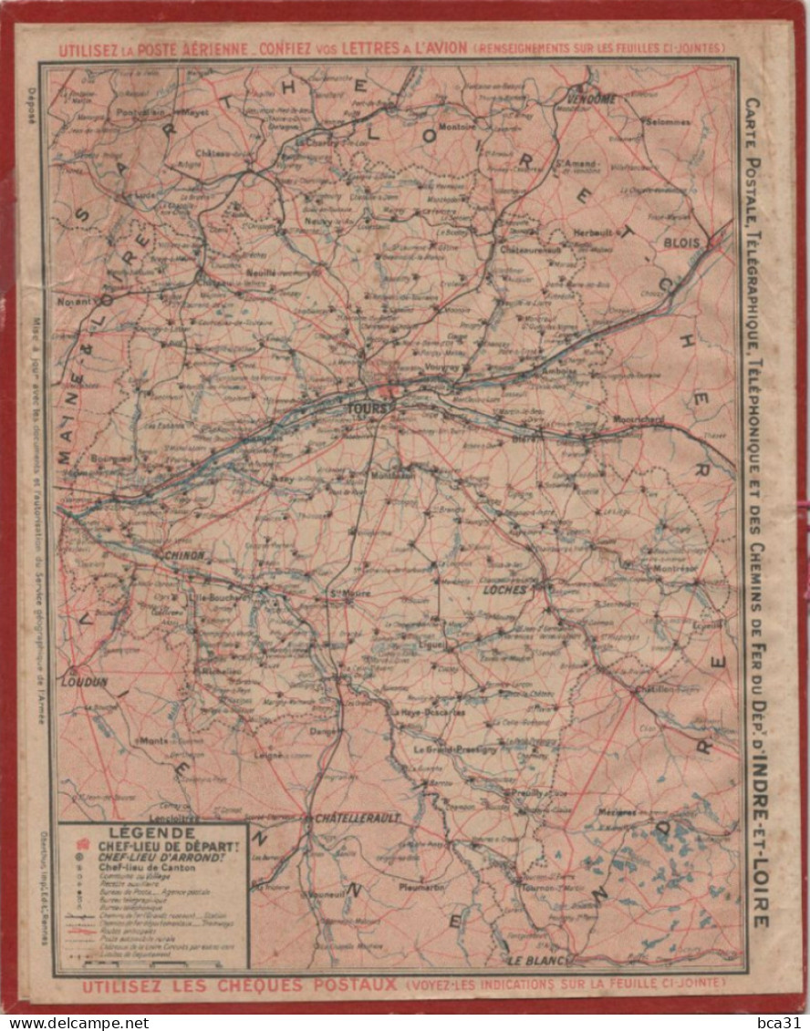 Calendrier 1939 Des Postes, Télégraphes Et Téléphones Cité De Carcassonne - Grand Format : 1921-40