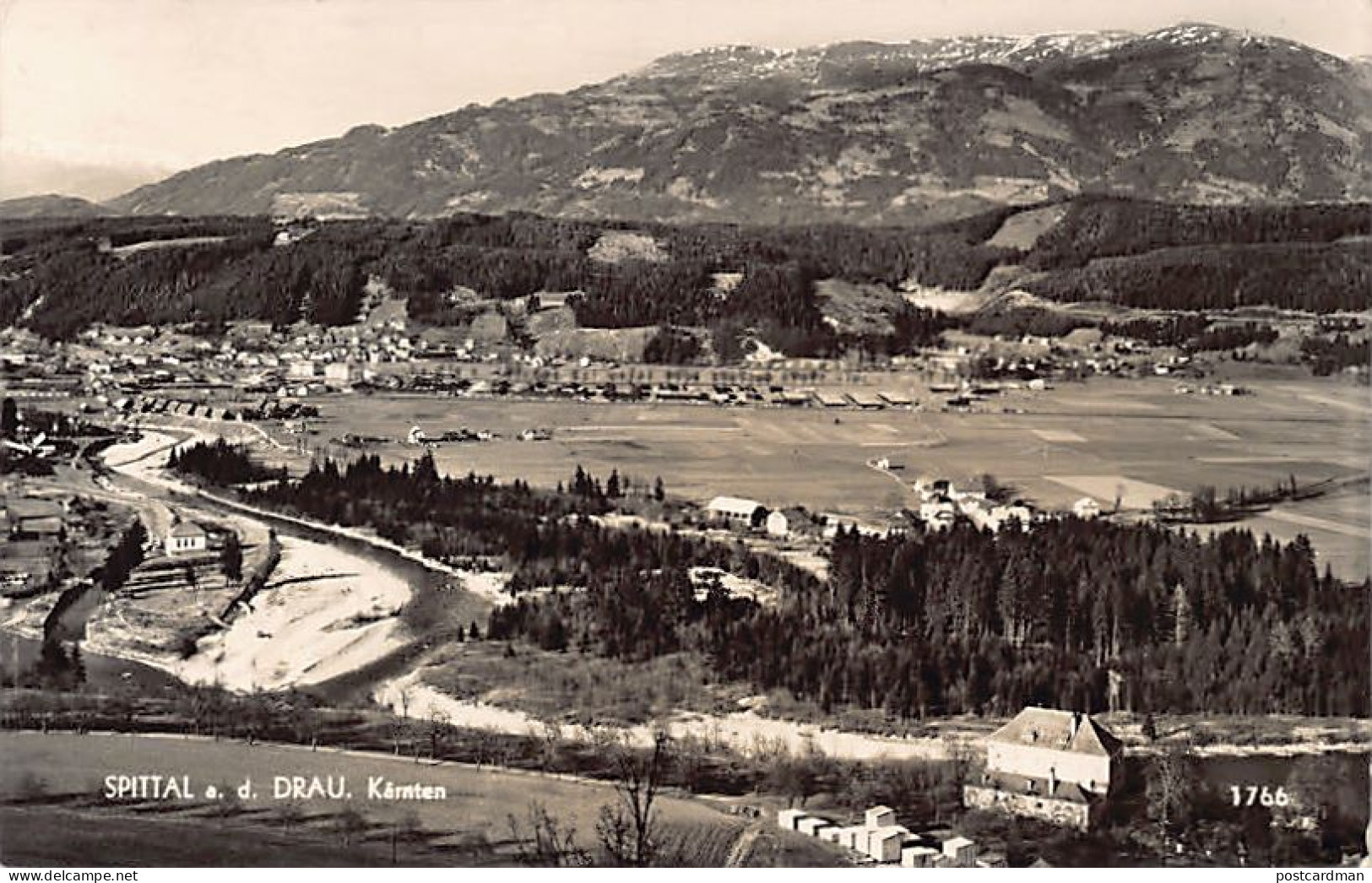 Österreich - Spittal An Der Drau (K) Totalansicht - Spittal An Der Drau