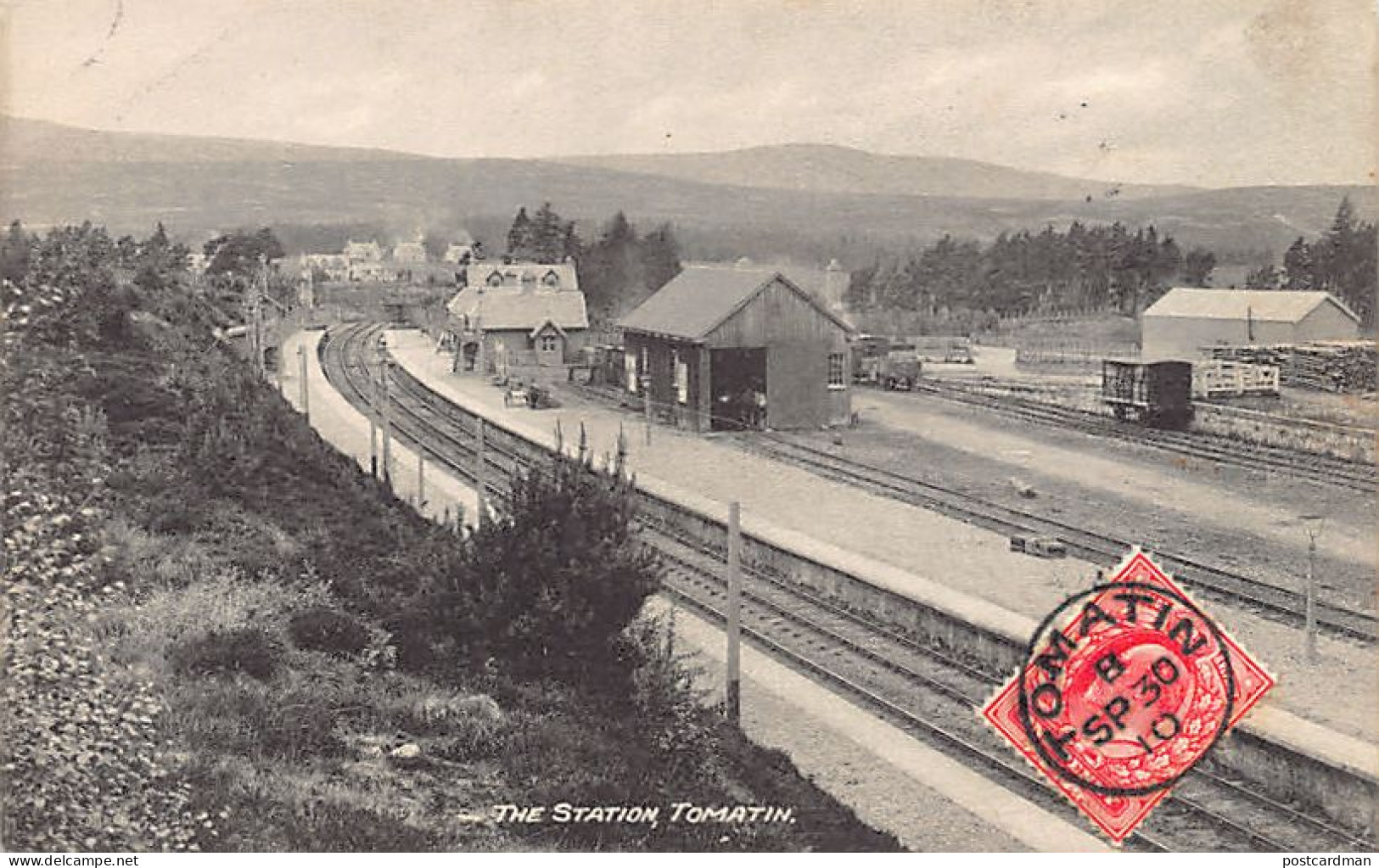 Scotland - TOMATIN - The Railway Station - Inverness-shire