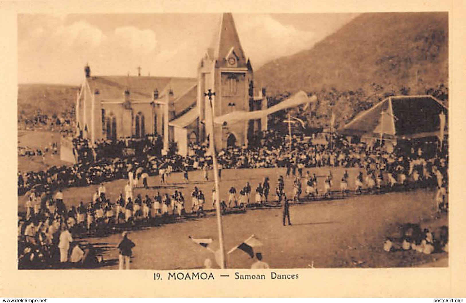 Samoa - MOAMOA - Samoan Dances - Publ. Unknown 19 - Samoa