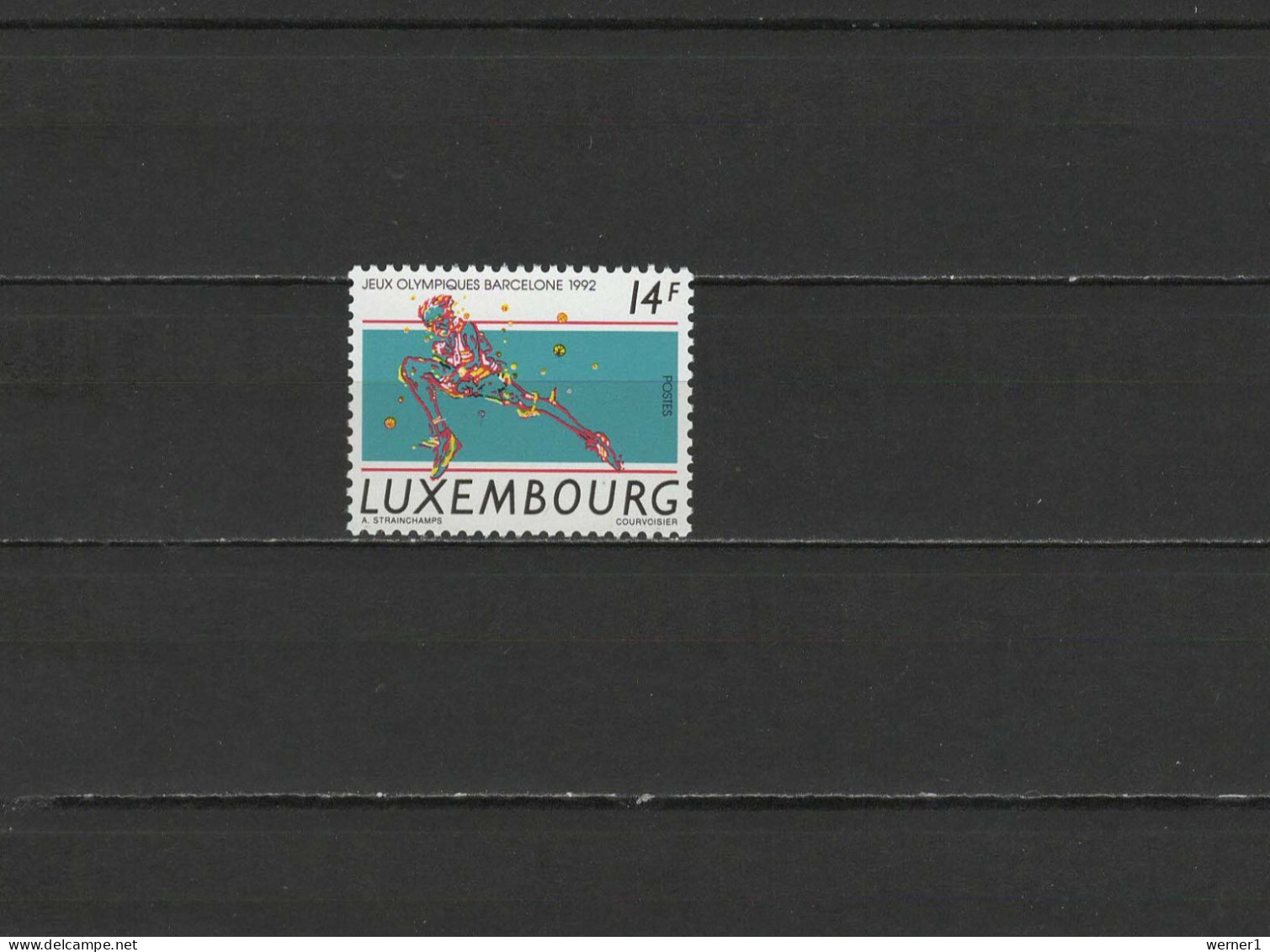 Luxemburg 1992 Olympic Games Barcelona Stamp MNH - Sommer 1992: Barcelone