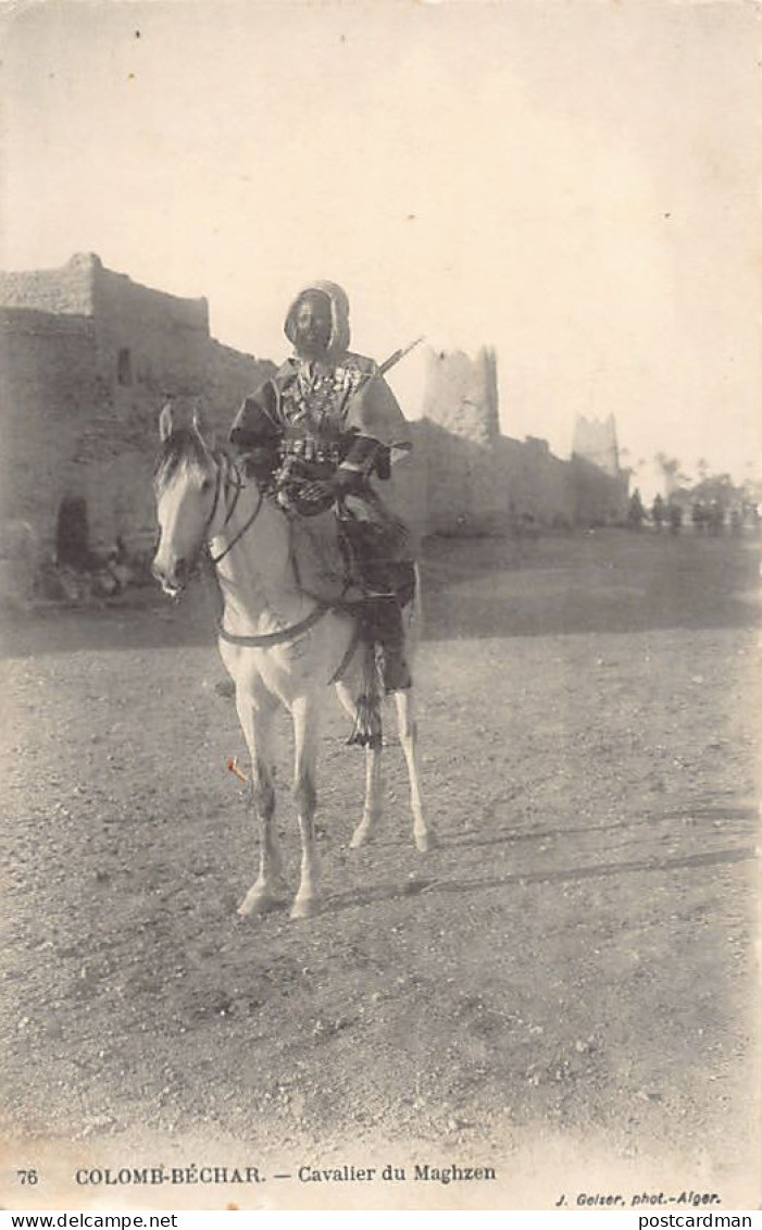 Algérie - COLOMB BECHAR - Cavalier Du Maghzen - Bechar (Colomb Béchar)
