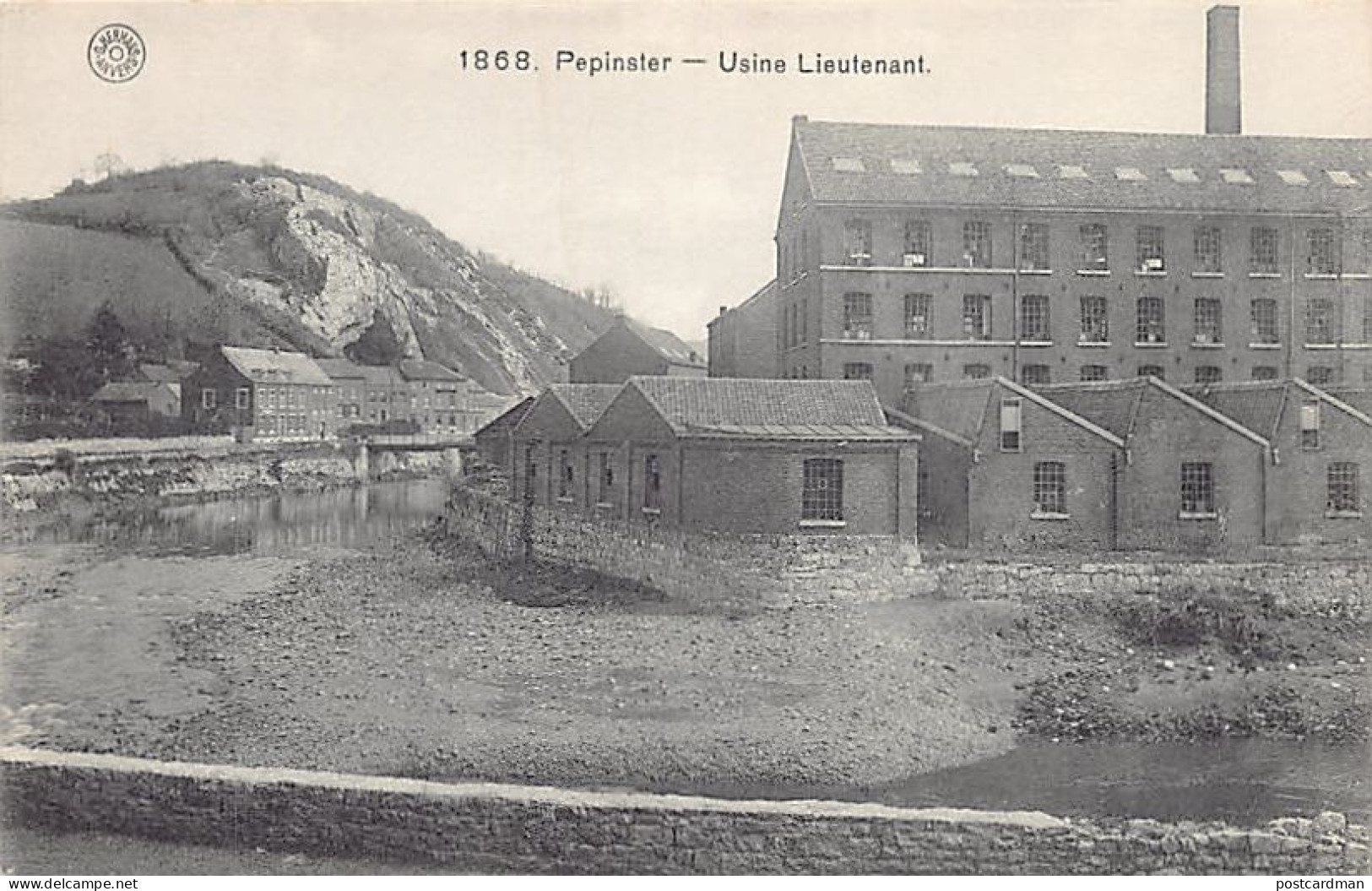 PEPINSTER (Liège) Usine Lieutenant - Ed. G. Hermans 1868 - Pepinster