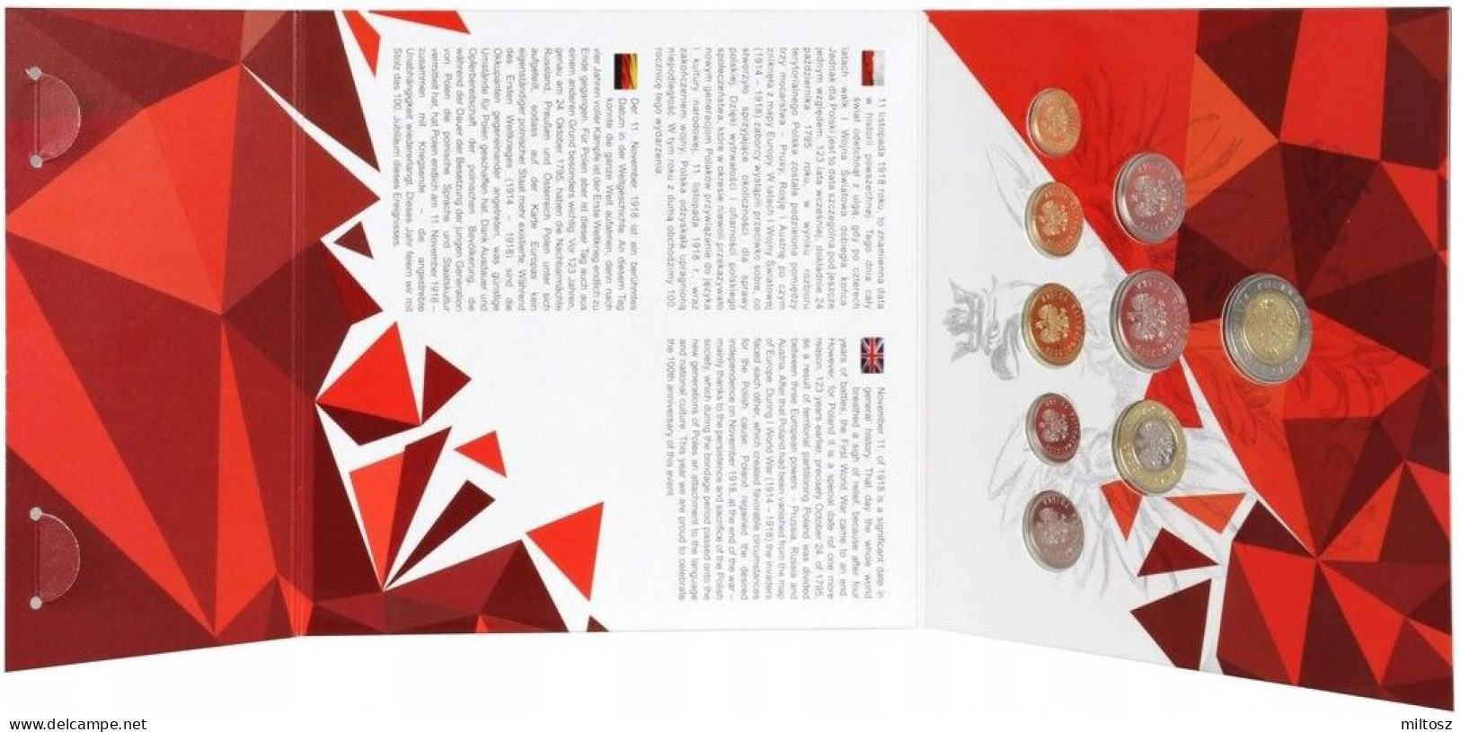 Poland 2018 Mint Set 100th Anniversary Of Independence - Polonia