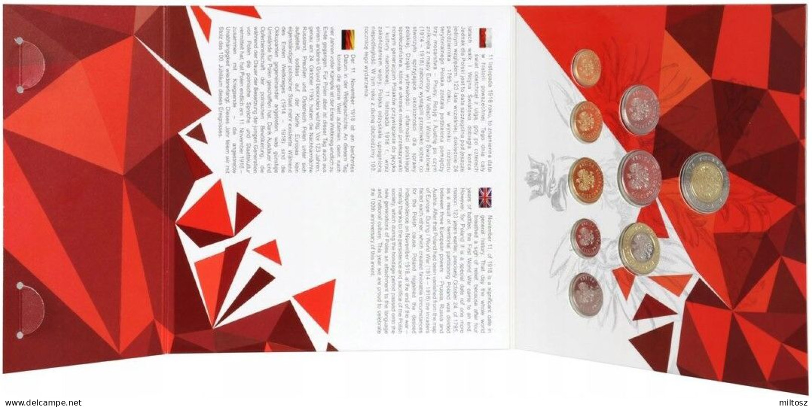 Poland 2018 Mint Set 100th Anniversary Of Independence - Poland