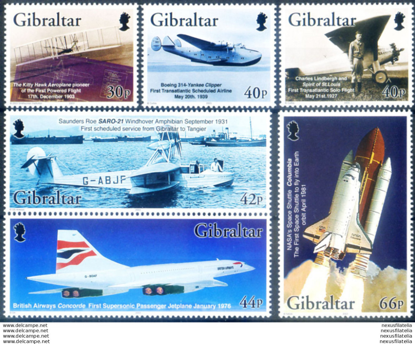 Storia Dell'aviazione 2003. - Gibraltar