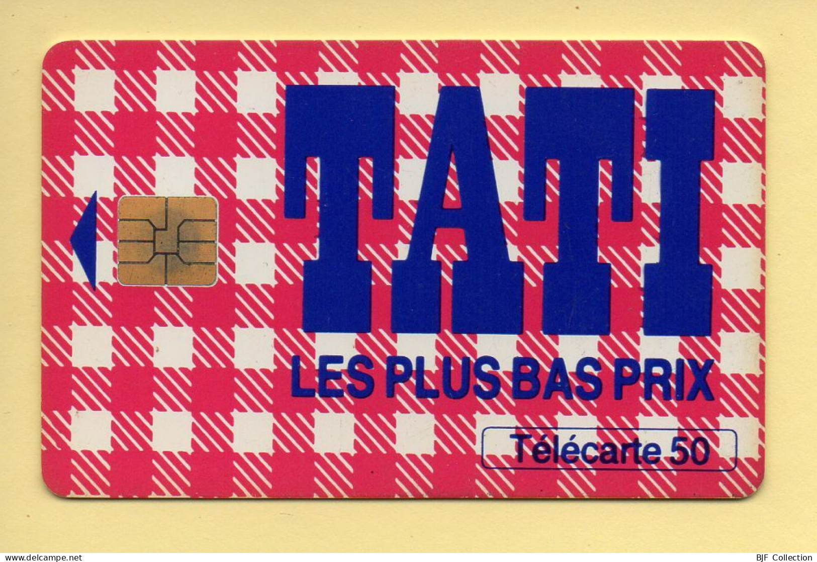 Télécarte 1995 :TATI / 50 Unités (erreur Code Postal 75049) 07-95 (voir Puce Et Numéro Au Dos) - 1995