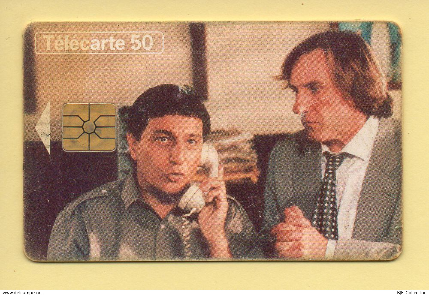 Télécarte 1995 : GERARD DEPARDIEU CHRISTIAN CLAVIER / 50 Unités / 10-95 (voir Puce Et Numéro Au Dos) - 1995