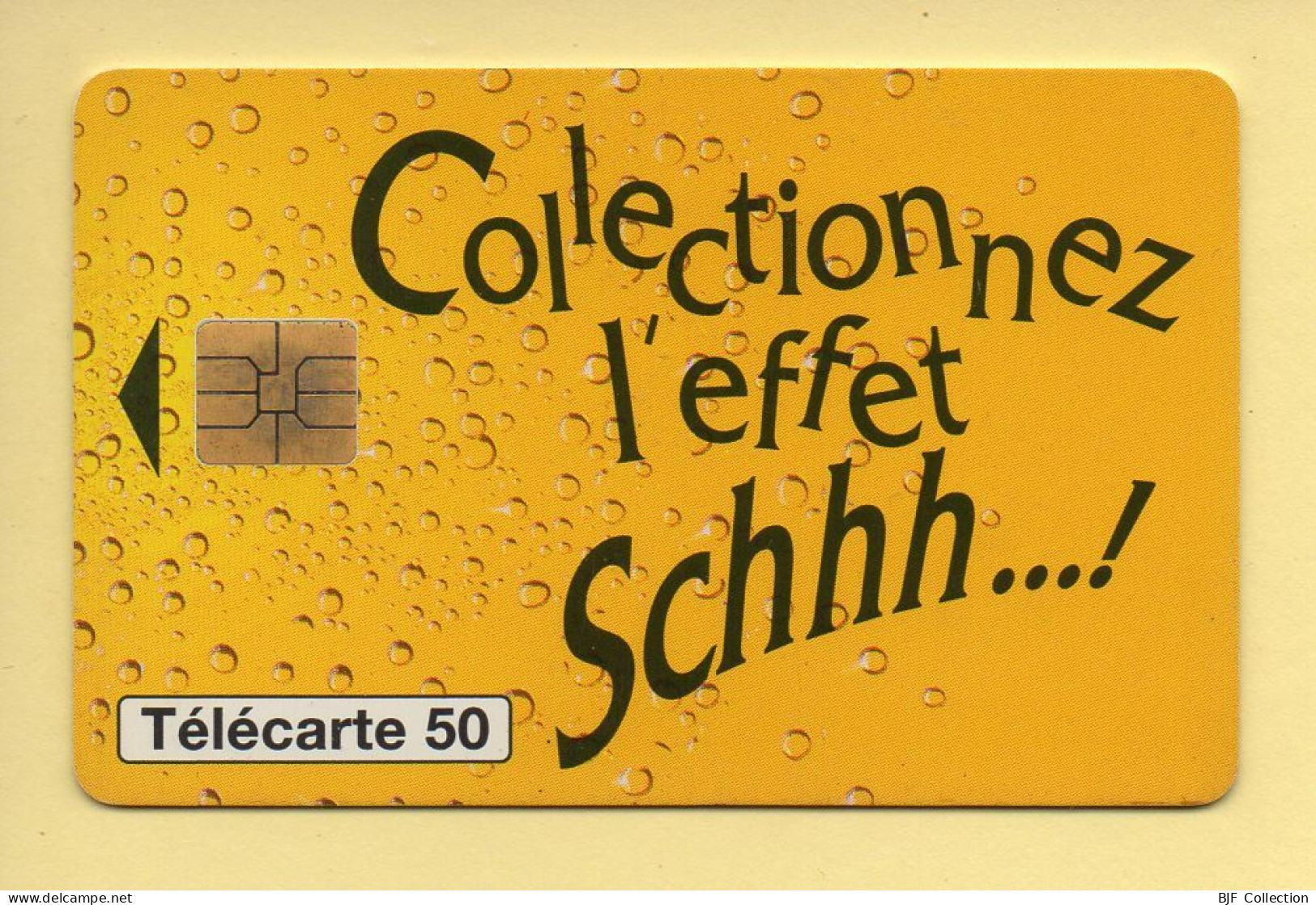 Télécarte 1995 : SCHWEPPES / 50 Unités / 08-95 (voir Puce Et Numéro Au Dos) - 1995