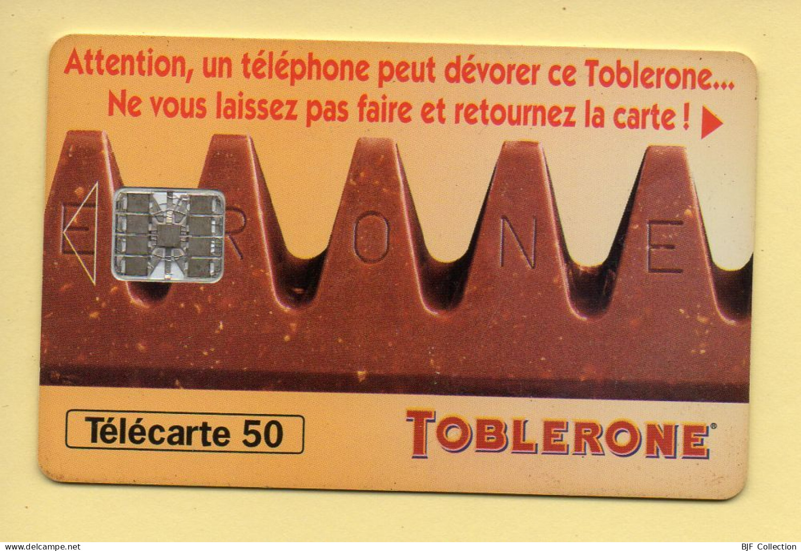 Télécarte 1995 : TOBLERONE / 50 Unités / 09-95 (voir Puce Et Numéro Au Dos) - 1995