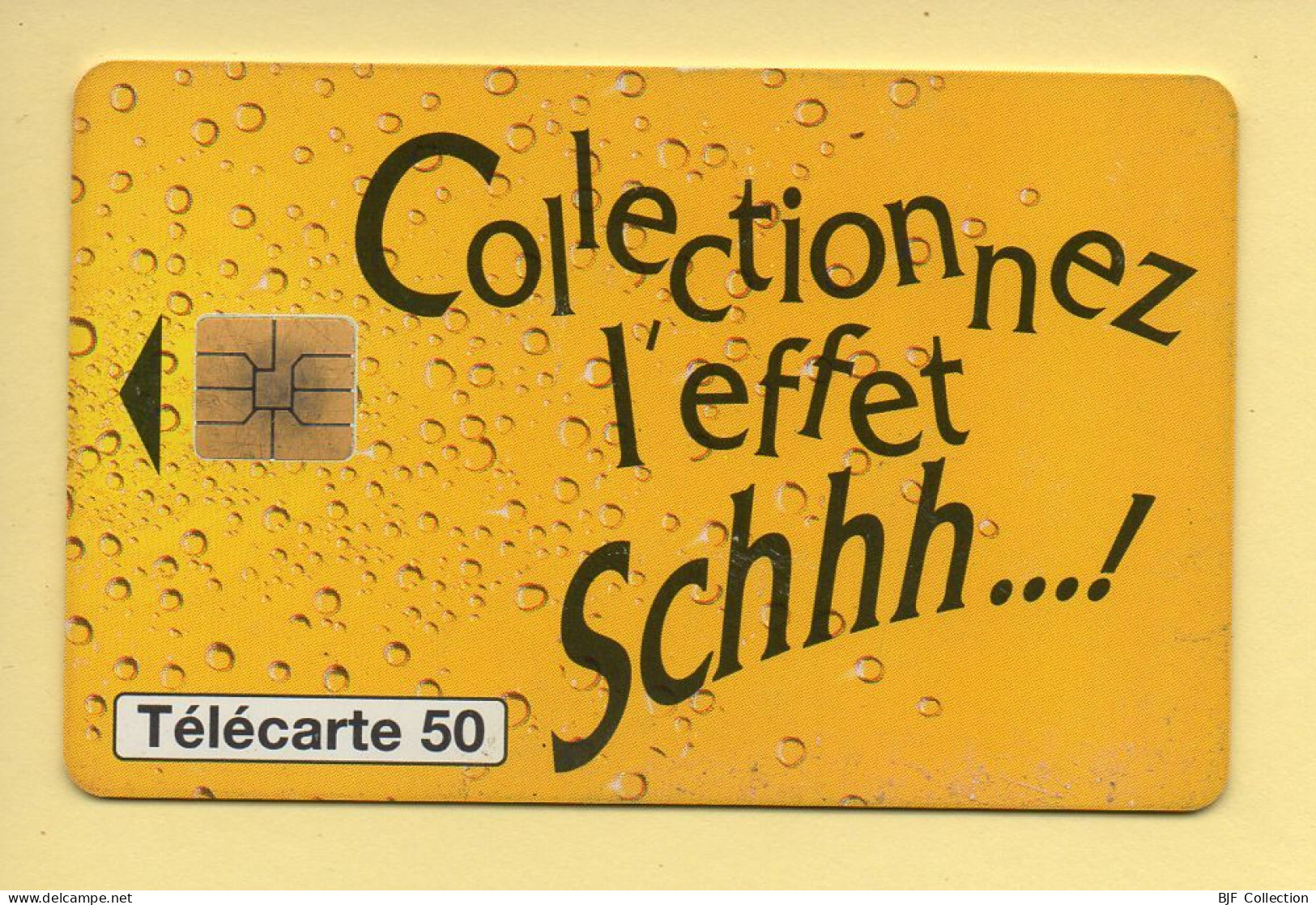 Télécarte 1995 : SCHWEPPES / 50 Unités / 08-95 (voir Puce Et Numéro Au Dos) - 1995