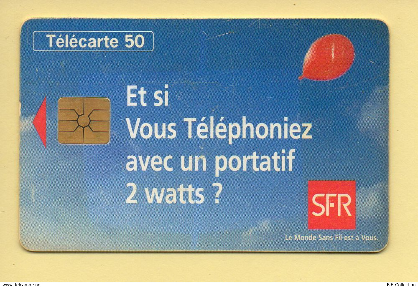 Télécarte 1995 : SFR 2 / 50 Unités / N° B59090140/574148362 / 09-95 (voir Puce Et Numéro Au Dos) - 1995