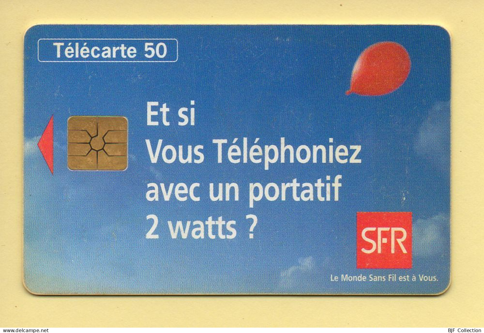 Télécarte 1995 : SFR 2 / 50 Unités / N° B59090137/574113547 / 09-95 (voir Puce Et Numéro Au Dos) - 1995