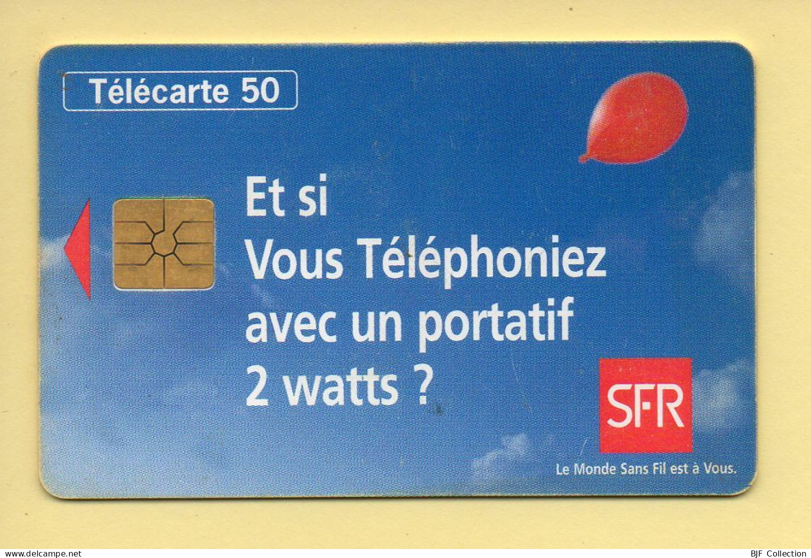 Télécarte 1995 : SFR 2 / 50 Unités / N° B59090089/573118477 / 09-95 (voir Puce Et Numéro Au Dos) - 1995