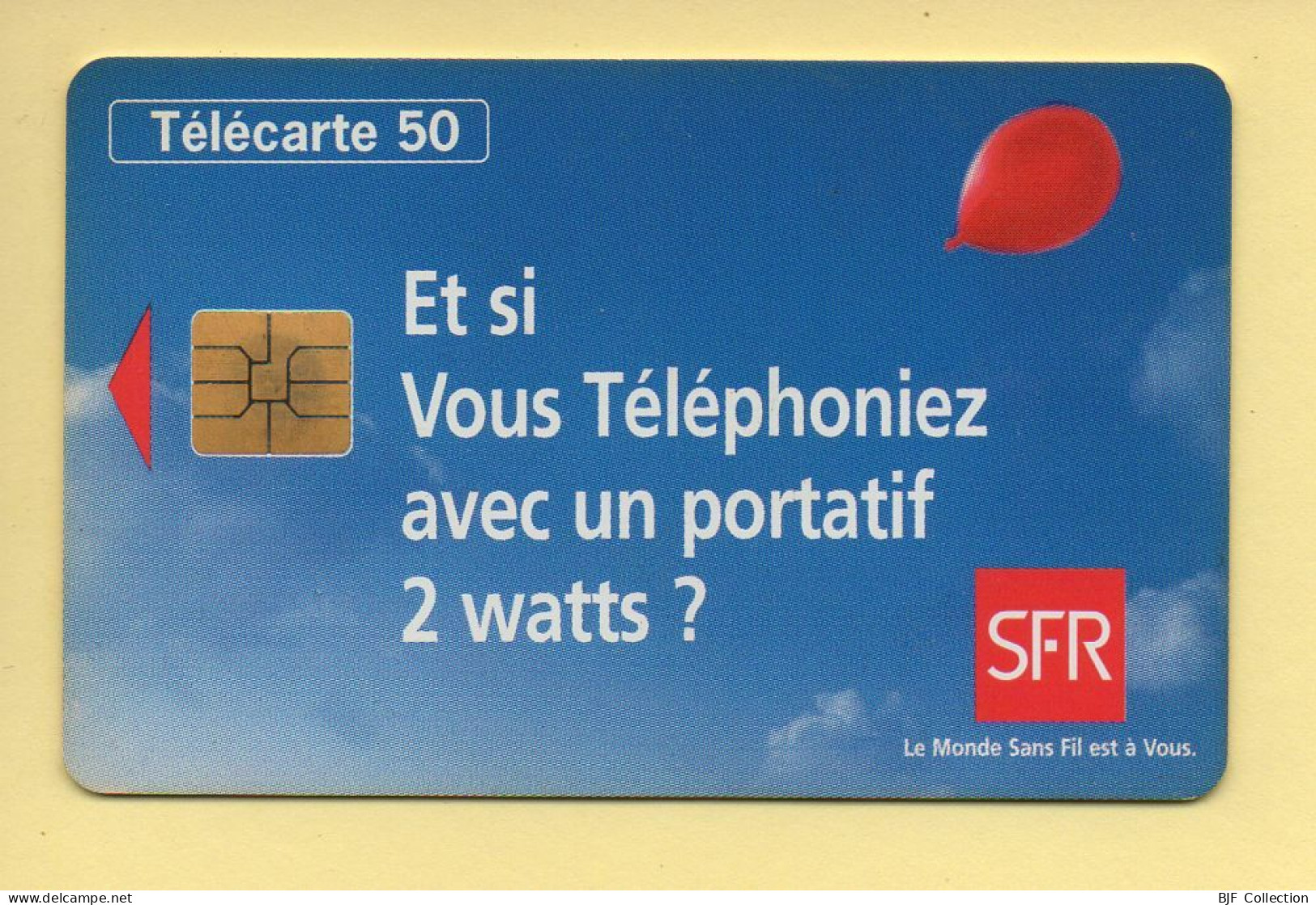 Télécarte 1995 : SFR 2 / 50 Unités / N° A 59017191/579331278 / 09-95 (voir Puce Et Numéro Au Dos) - 1995