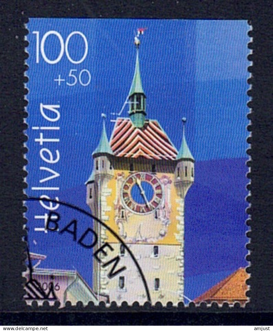 Suisse // 2006  // Tour De Baden, Découpé Oblitéré Du Bloc-feuillet NABA II Baden No. 94 - Used Stamps