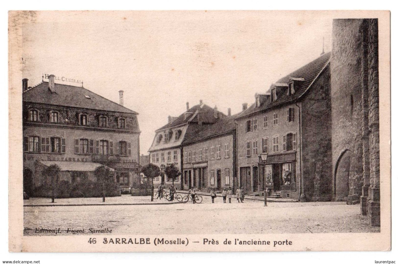 Sarralbe - Près De L'ancienne Porte - édit. L. Pigeot 46 + Verso - Sarralbe