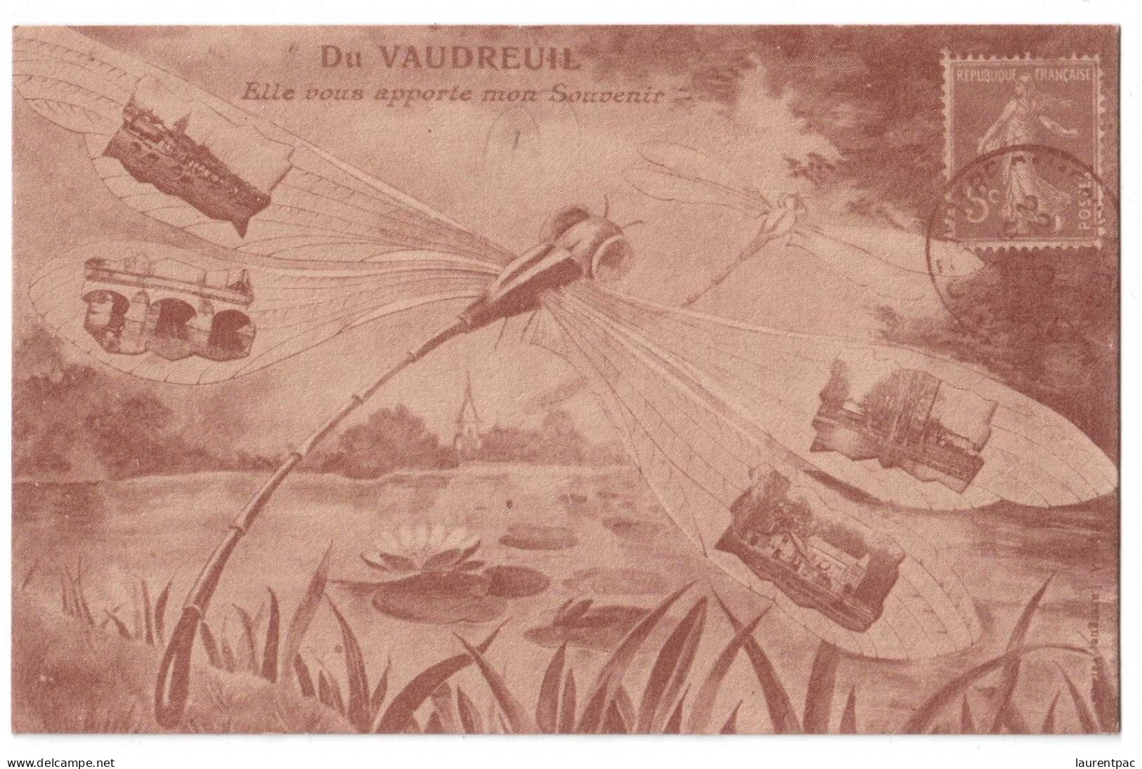 Du Vaudreuil Elle Vous Apporte Mon Souvenir - Association Des Amis Collectionneurs N°190 - édit. HB  + Verso - Le Vaudreuil