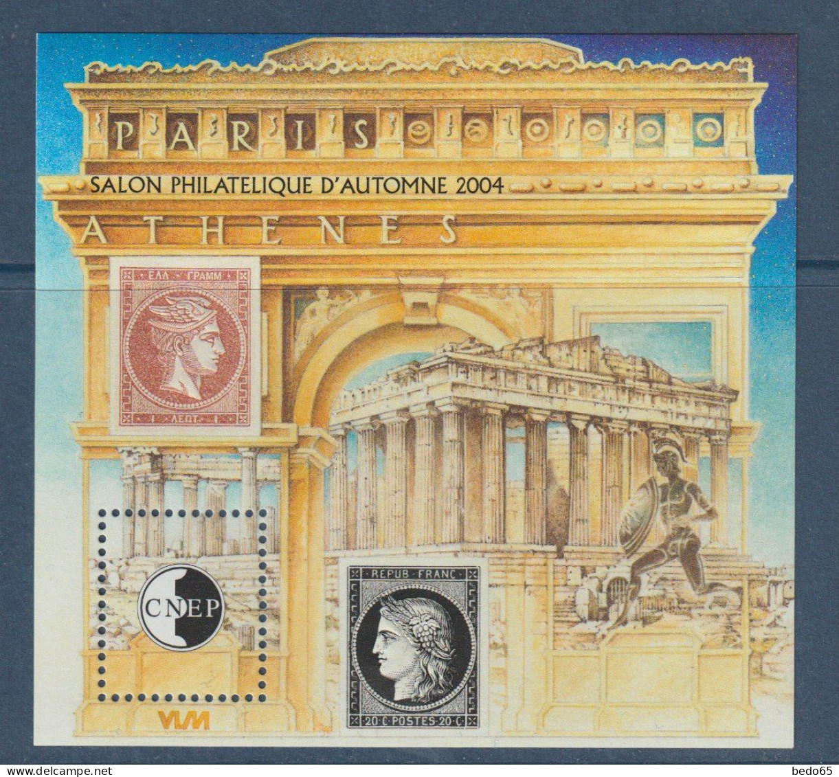 BLOC FEUILLE CNEP ANNEE 2004 N° 42  NEUF** LUXE SANS CHARNIERE / Hingeless / MNH - CNEP